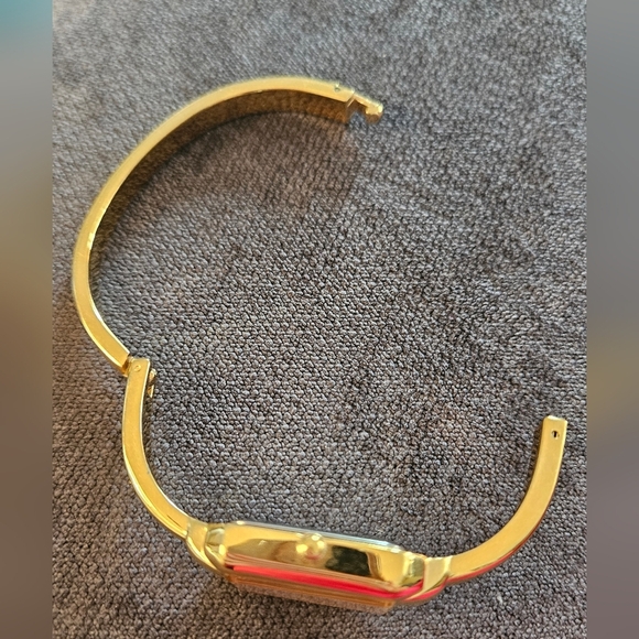 Peugeot Women's Gold Bangle Watch - Picture 3 of 7